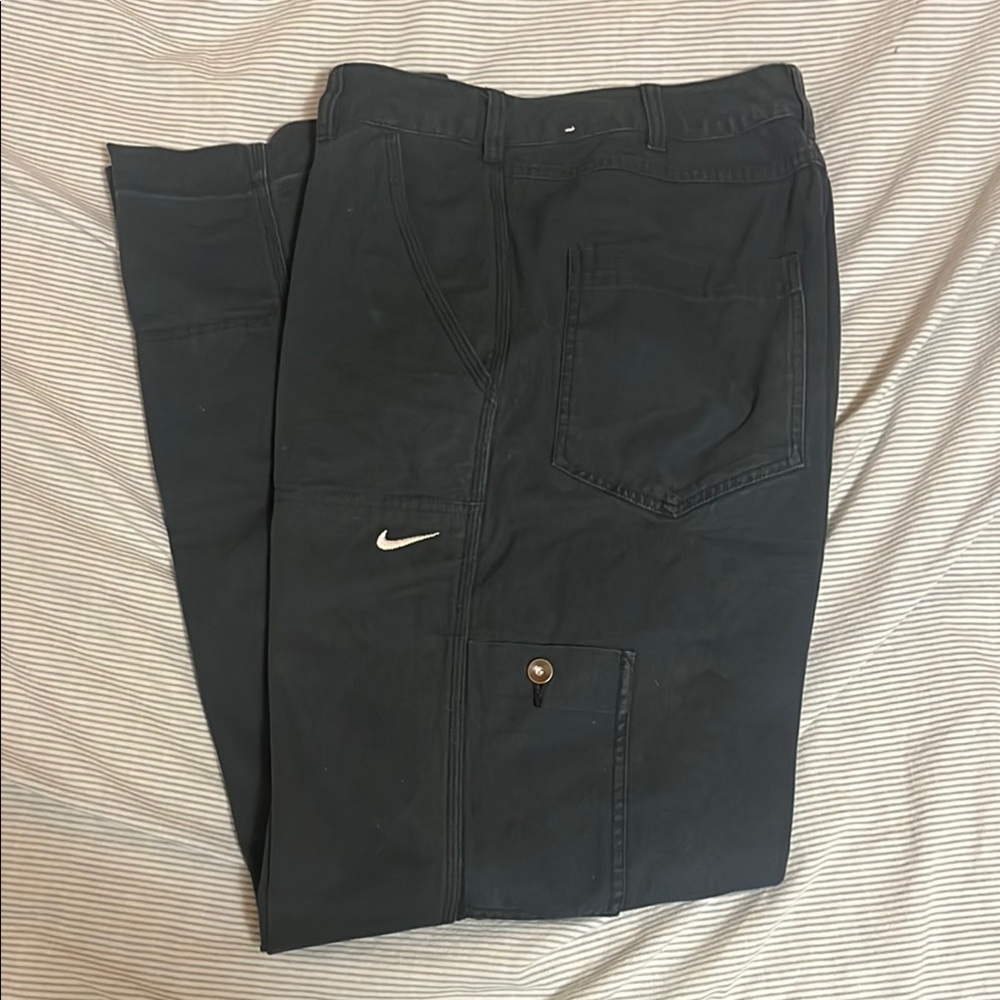 Nike Black double knee carpenter Pants with Comfortable Fit men’s 30x32